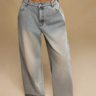 Loose Wide Leg Jeans
