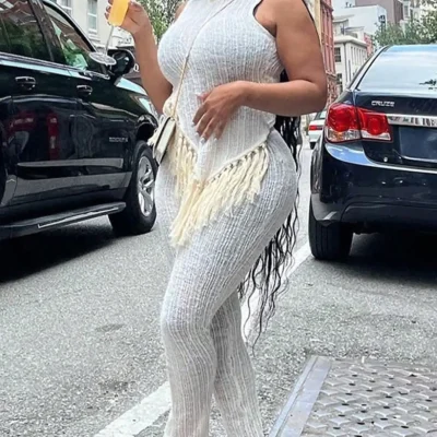 Elegant Fringe Lounge Set